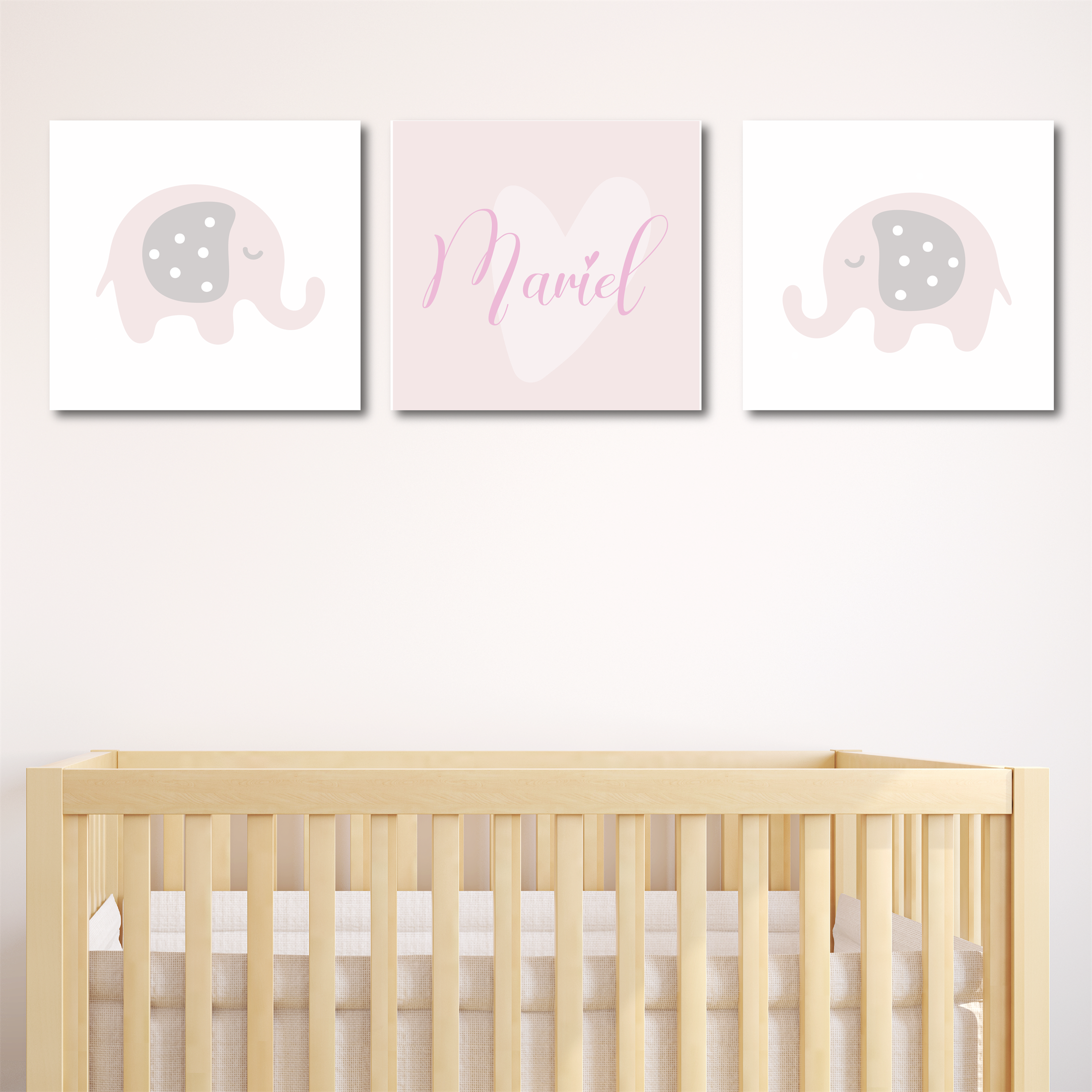 Elefanta 1 - 40x40cm - NIÑA