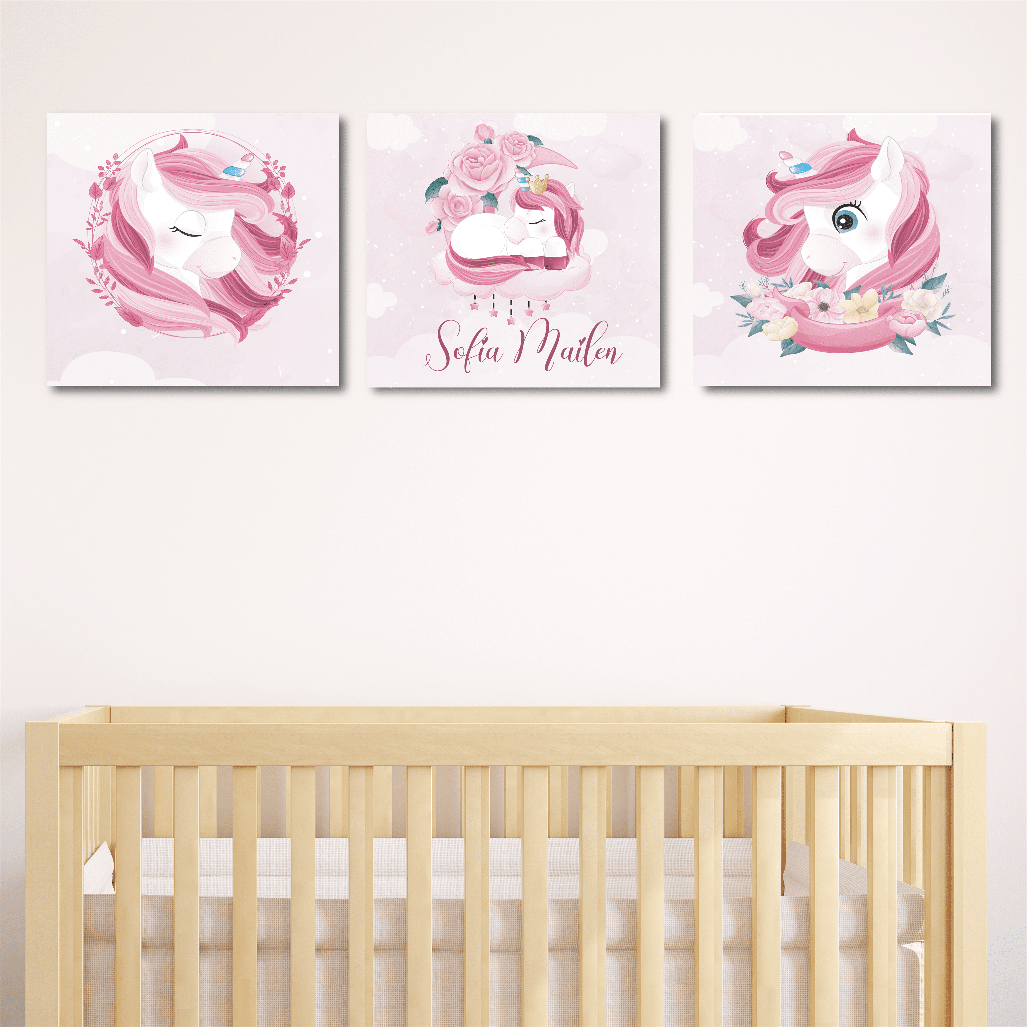 Unicornio - 50x50cm - NIÑA