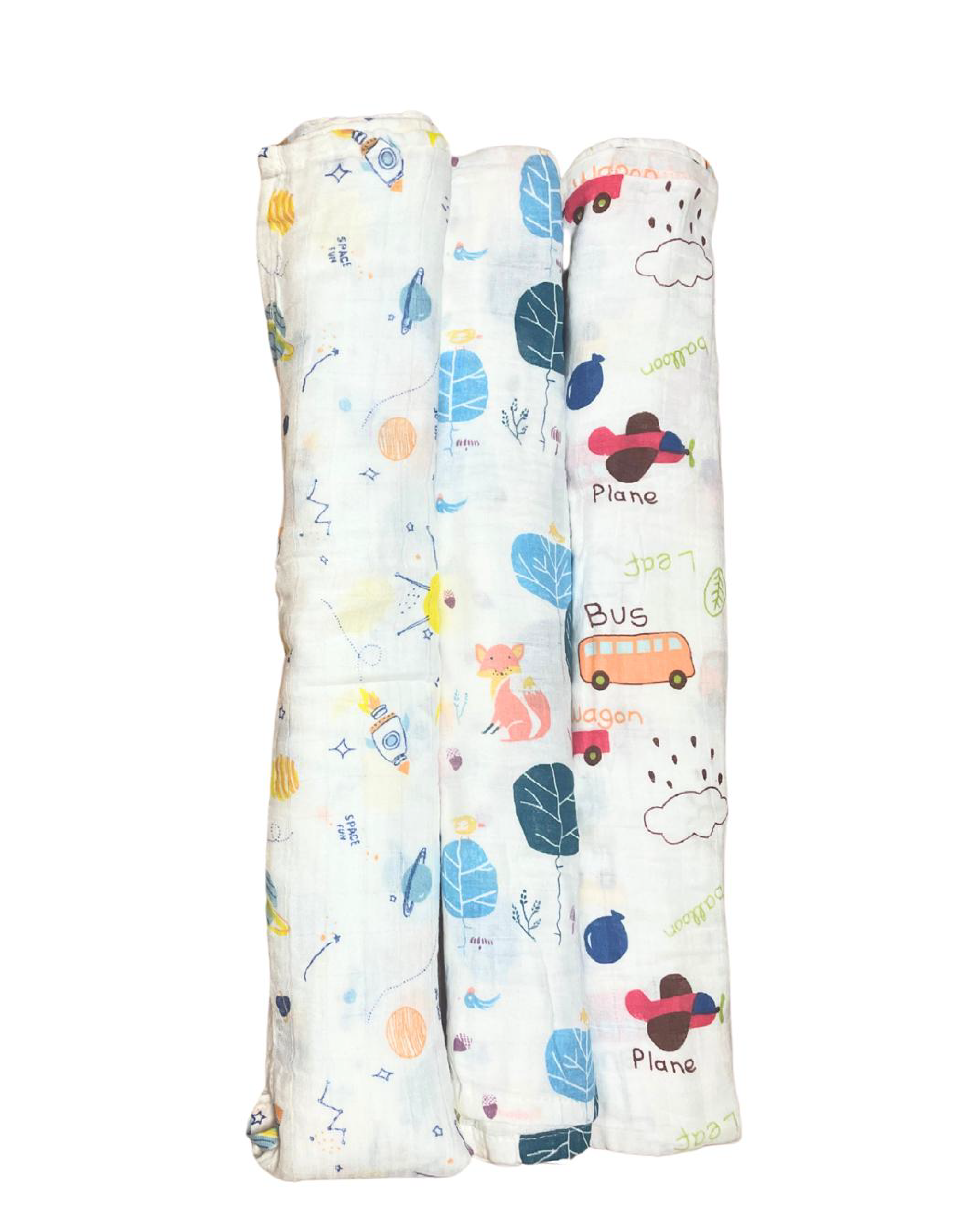 Kit de 3 muselinas 006