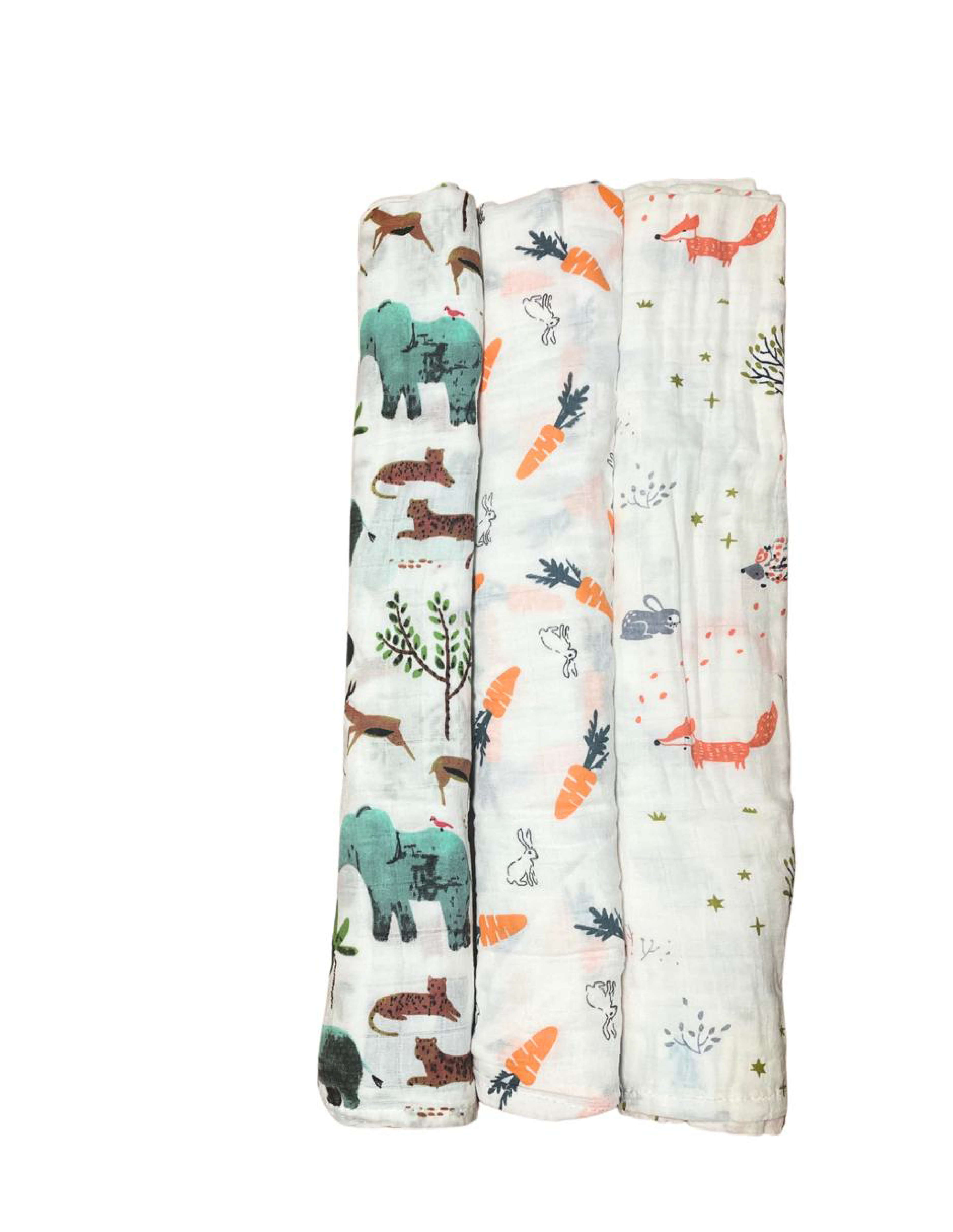 Kit de 3 muselinas 007