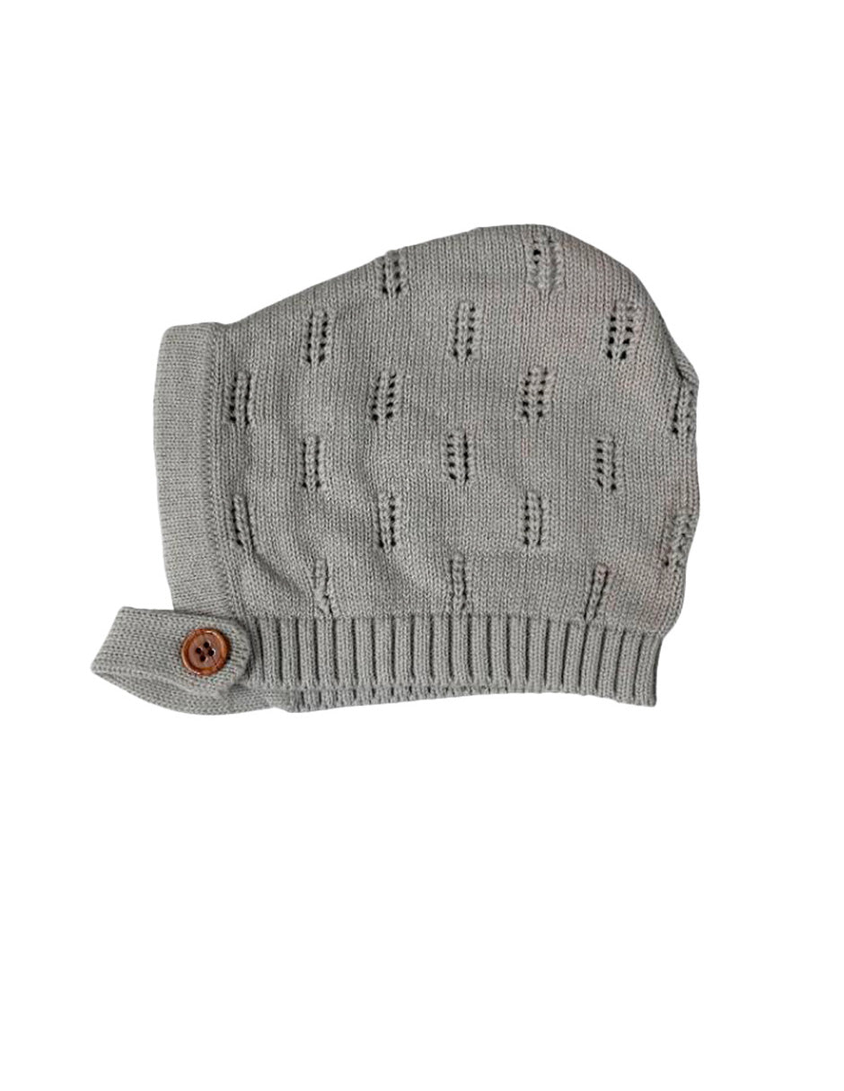 Ropa conjunto Overoll y gorro gris
