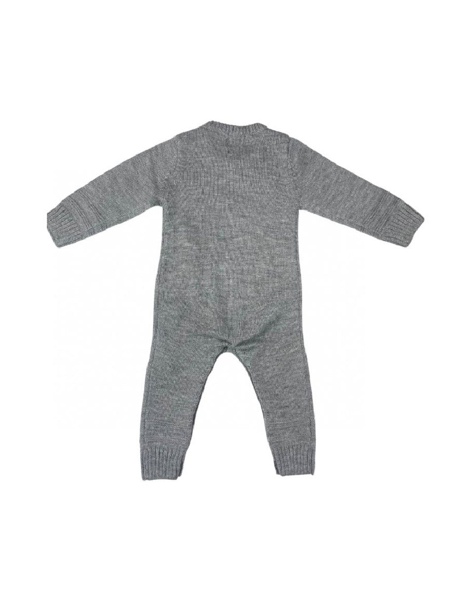 Ropa Mameluco conejo gris