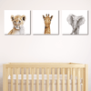 Animales Selva 1 - 30x30cm - NEUTRO