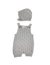 Ropa conjunto  Overoll y gorro gris