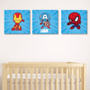 Super Heroes - 30x30cm - NIÑO