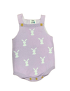 Ropa Overoll punto conejo lila