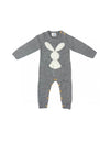 Ropa Mameluco conejo  gris